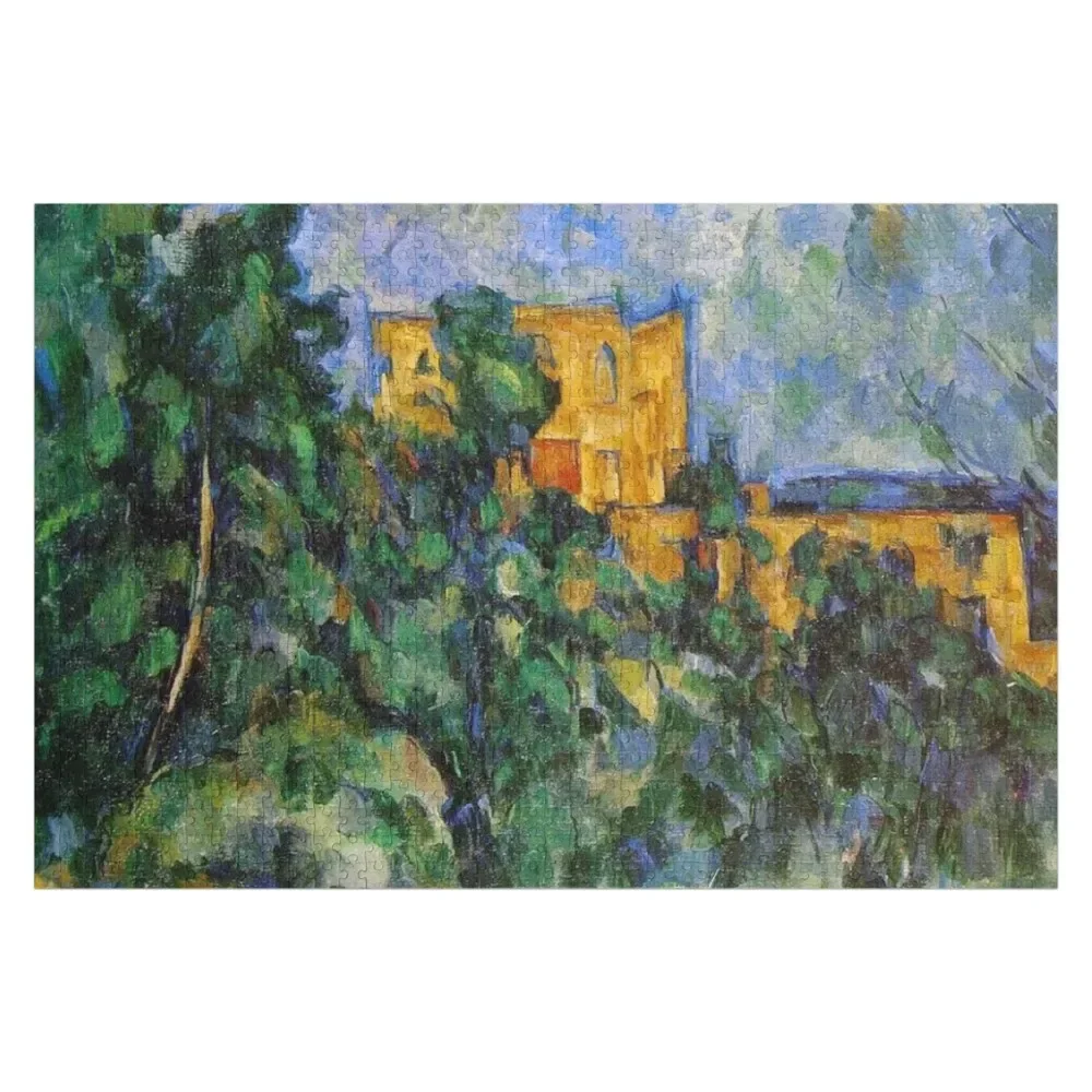 

Chateau noir paul cezanne artwork drawing Jigsaw Puzzle Personalized Kids Gifts Jigsaw Pieces Adults Baby Wooden Puzzle