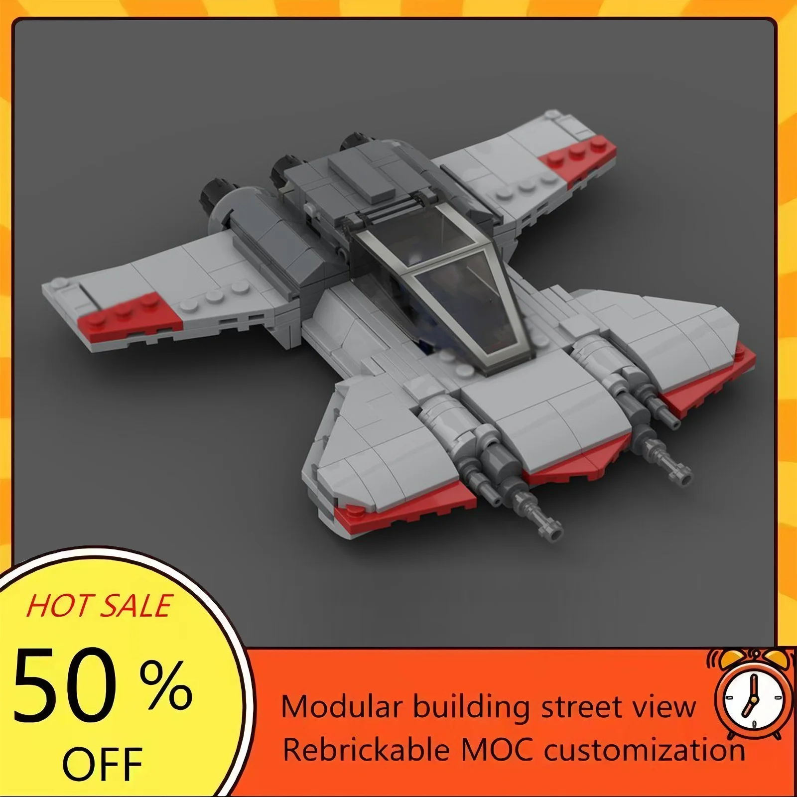 

334PCS Popular Space War Movie Model MOC Building Bricks Spaceship Modular Technology Gifts Holiday Assemble Children Toy Suit