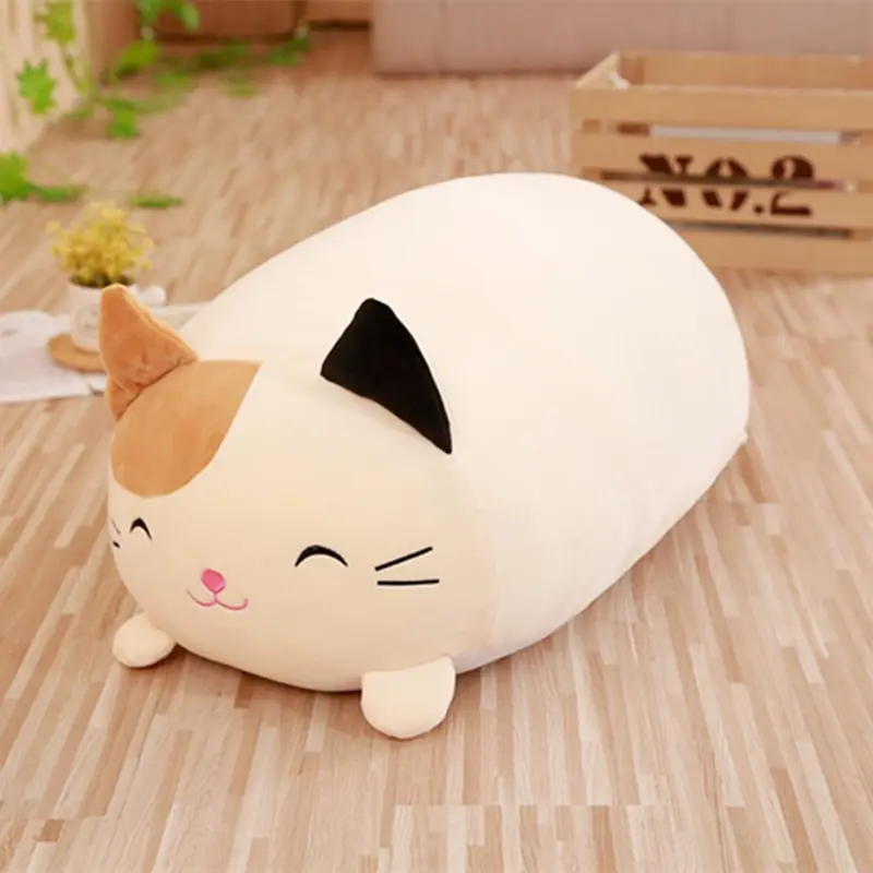 Hot Sale Soft Animal Pillow 28/60cm Cute Cat Pig Dog Frog Plush Toy Stuffed Lovely Kids Birthyday Gift