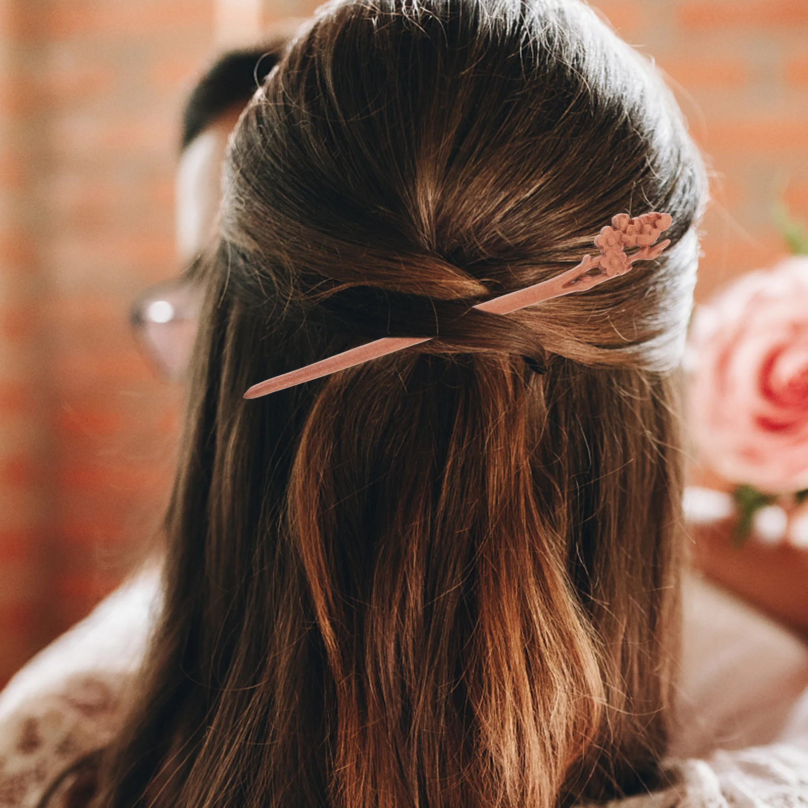 

Резная заколка для волос из зеленого черного дерева, винтажная древняя заколка для волос, китайская заколка для волос для женщин, повседневная вечеринка, модная прическа «сделай сам»