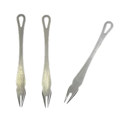 3Pcs Spacing Planning Wire Gauge Scribe Gauge Manual DIY Leather Making Tools Crimping Work Process Making Tools
