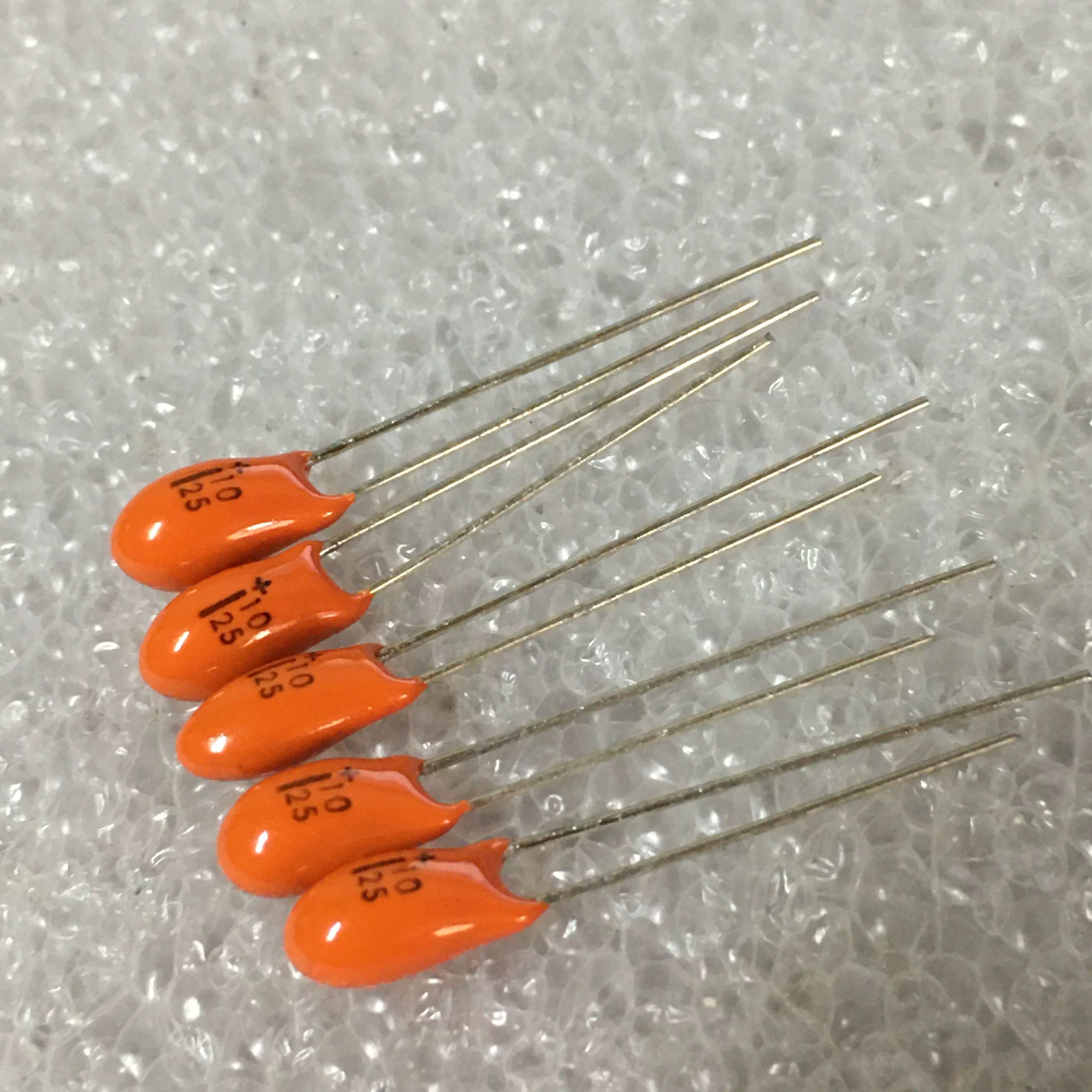 5pcs/lot Original SPRAGUE 25V DC 10UF 106J High-Fidelity Audio Tantalum Electrolytic Capacitor