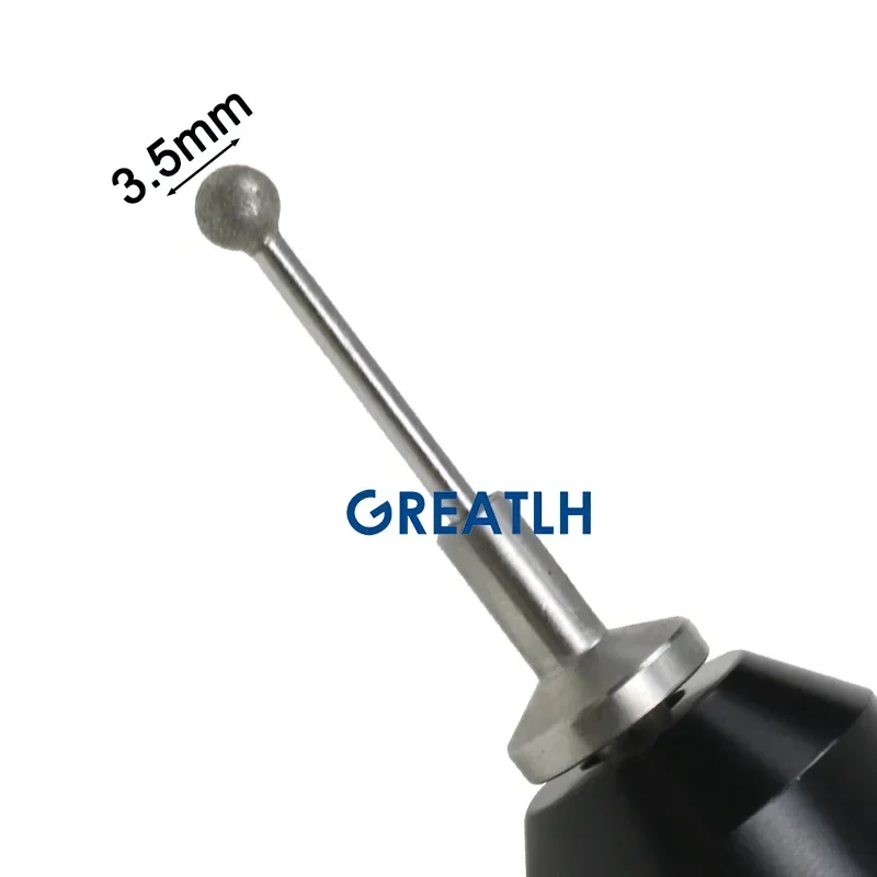 1pcs 125mm Ophthalmic Portable Corneal Polisher Black Polisher Ophthalmic Instrument 3.5mm Round Head Polisher