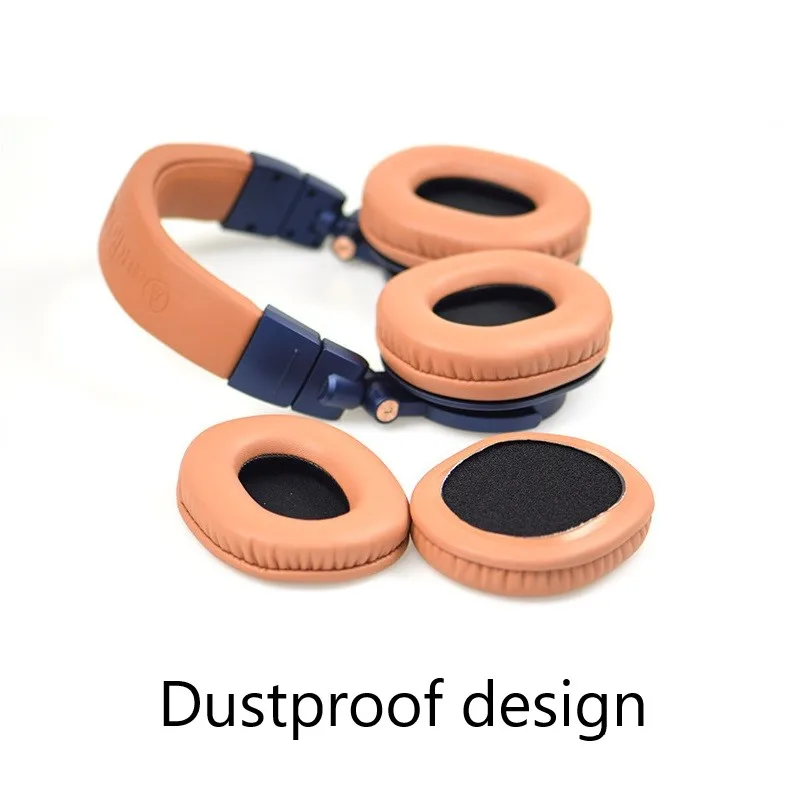 Сменные подушечки для ушей, защитный чехол для ATH-M50X M30X M40X, Высококачественные мягкие наушники для Math M30X M40X