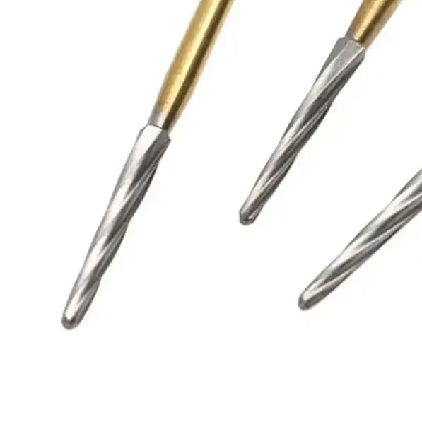 

5Pc/box Dental High-Speed Tungsten Steel Burs Dental Carbide Burs Surgical Endodontictungsten Bone Cutters Drill Bit 25/28Mm