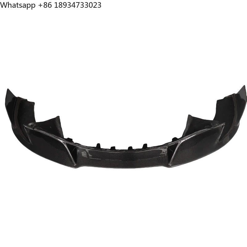 

For McLaren 720S Upgrade Body Parts V-Style Carbon Fiber Front Bumper Lip Separator and Front Lip Body Kit
