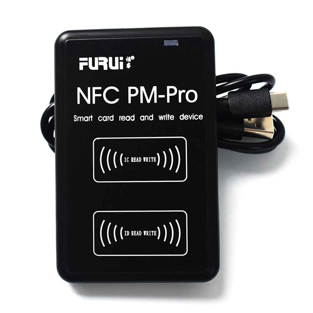 Super Deals FURUI New PM-Pro RFID IC/ID Copier Duplicator Fob NFC Reader Writer Encrypted Programmer USB UID Copy Card Tag