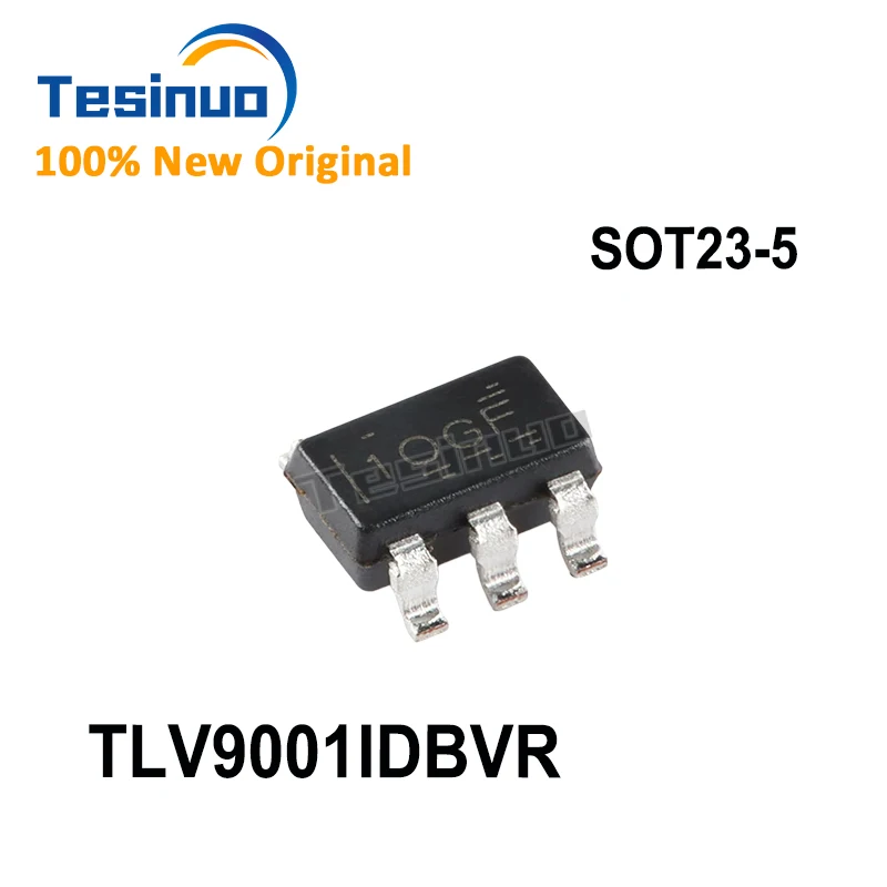 10~100/PCS New TLV9001IDBVR Screen printing 1OGF SOT23-5 Original Single-channel operational amplifier chip In Stock