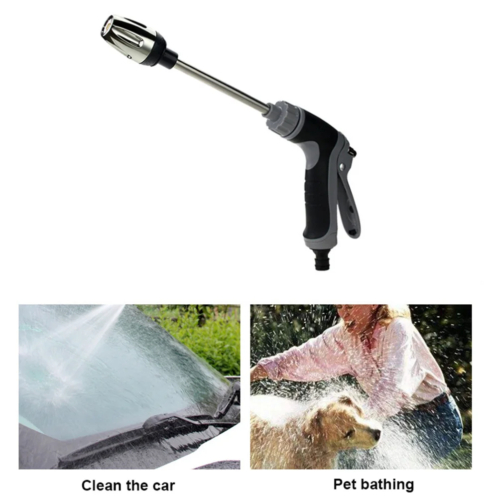 

Пистолет для мойки автомобиля, регулируемый спринклер высокого давления, инструмент для полива автомобиля, дома и сада, портативный спринклер для чистки автомобилей, водяной пистолет