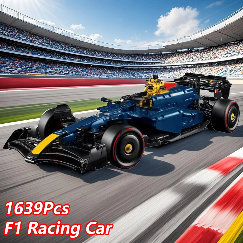 

Technical 1639PCS 42207 42206 RB20 F1 Racing Car Building block Mechanical Group DIY Assembly Model Set Sport Car Adult Toy Gift