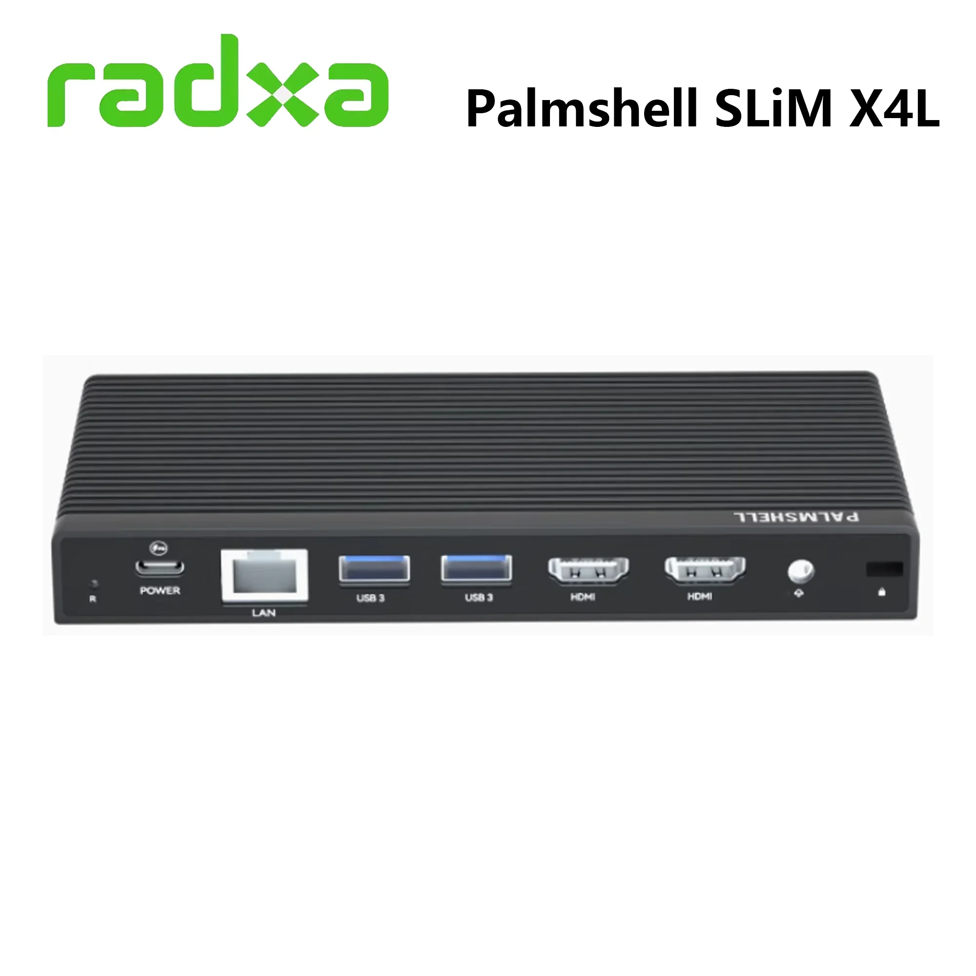 Radxa Plamshell SLiM X4L Pocket PC Intel N100 CPU LPDDR5 Wi-Fi 6E/BT5.3 Dual 4K 2.5 Gbps Ethernet Board