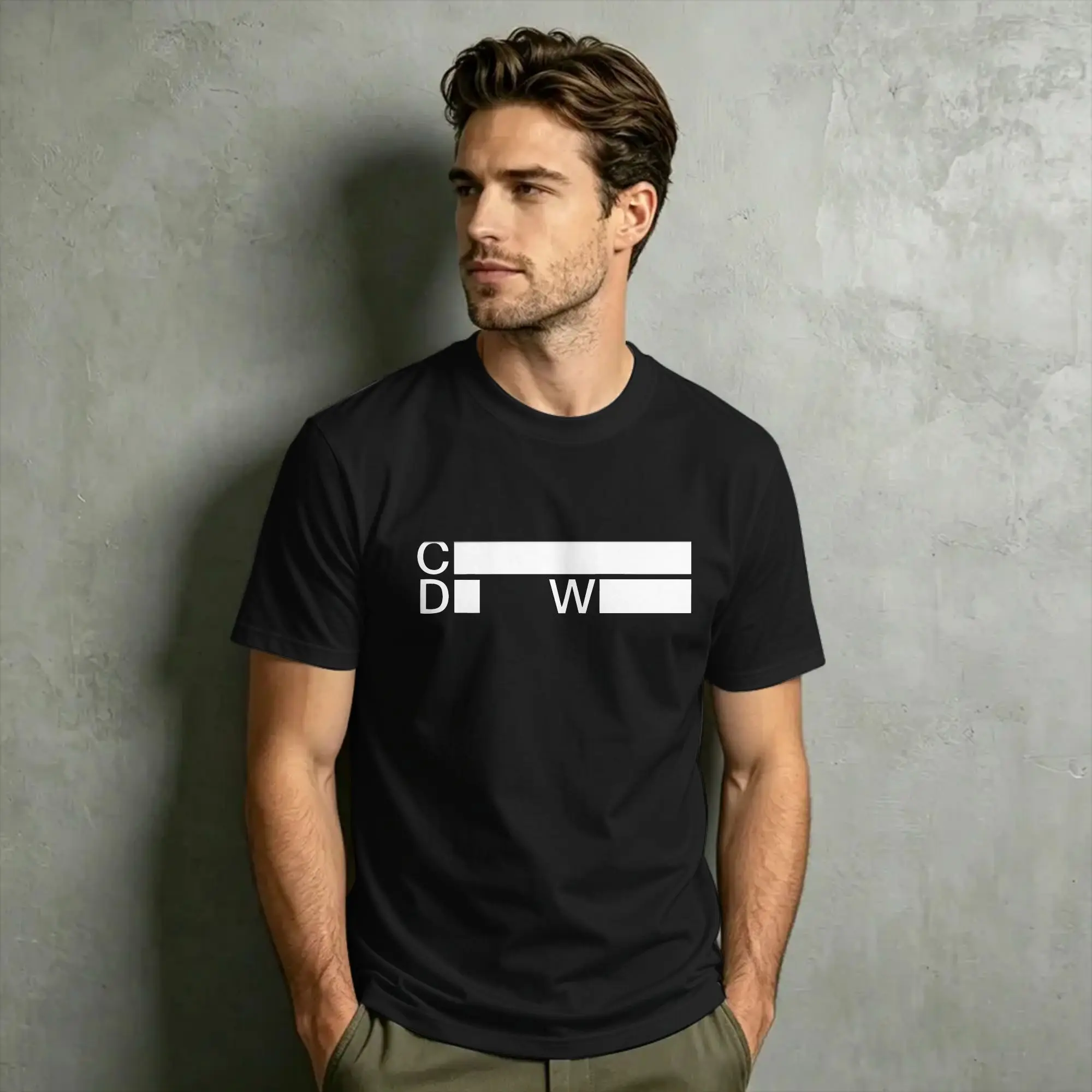Vintage T-Shirt Beach Charlotte De Witte DJ Leisure T Shirts  Cotton Tee Shirt for Men Y2K Basic Design Short Sleeve Tees