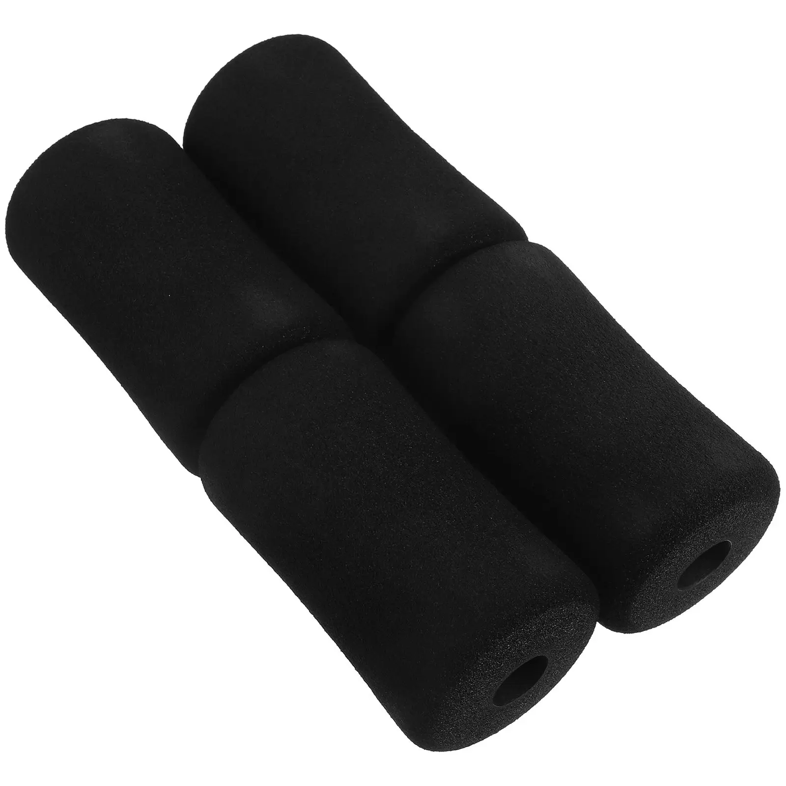 

4 Pcs Foam Cover 22mm Inner 75mm Outer 135mm Long Gym Equipment Replacement Pad Ab Wheel Foot Foam Pads Exercise