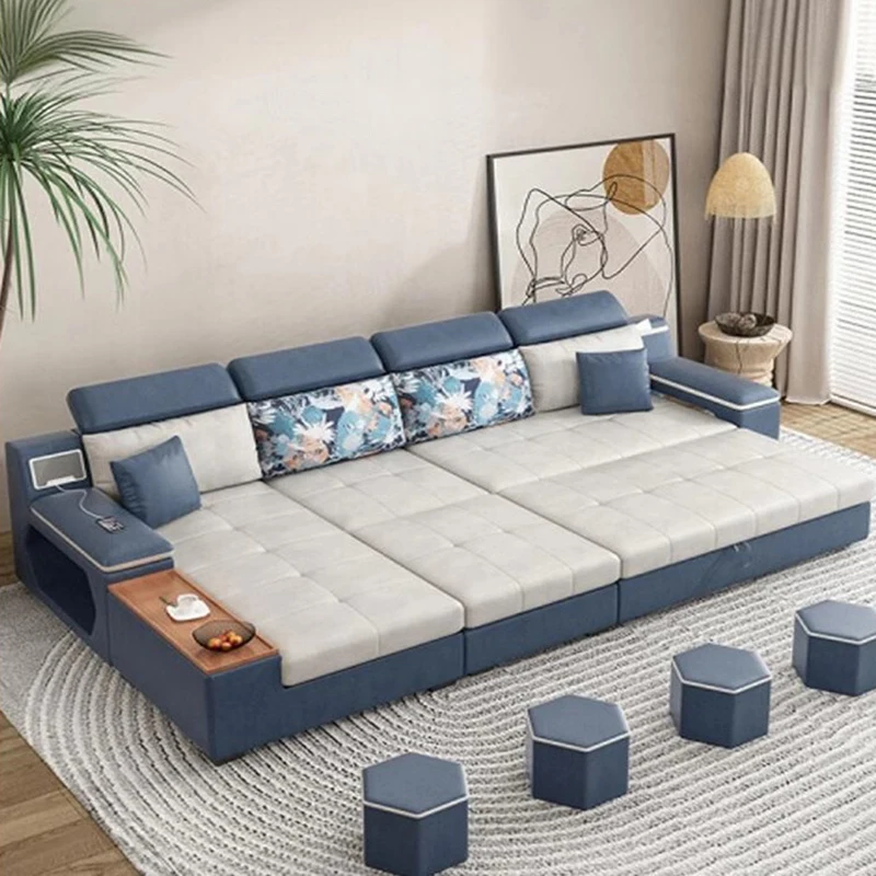 Ergonomic Comfortable Living Room Sofas Save Space Salon Events Big Size Living Room Sofas Creative Sillon Cama Trendy Furniture