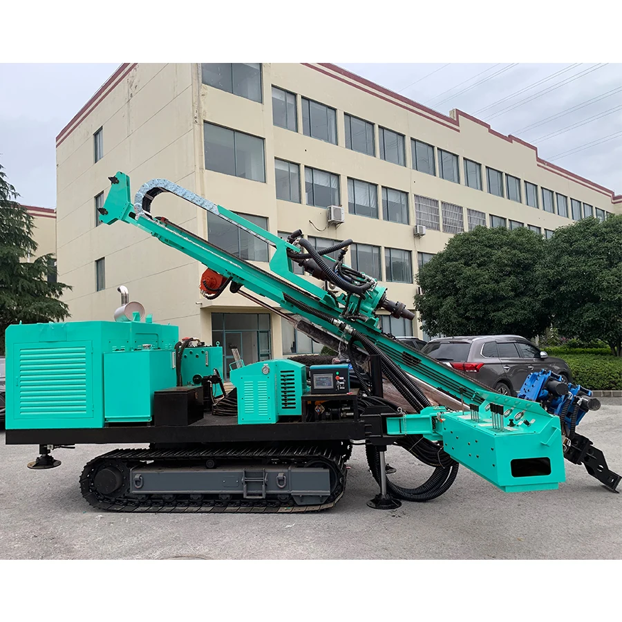 New Design HF150RC Crawler Mounted 150m Reverse Circulation Core Drilling Rig Rock Drill Rig