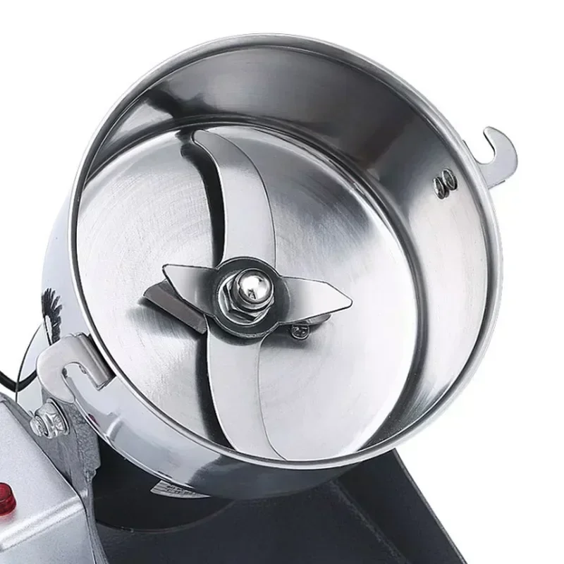 مطحنة توابل جديدة 800 جرام - متعددة الوظائف للأعشاب والقهوة والأغذية. مطحنة كهربائية لدقيق القمح والأطعمة الجافة.