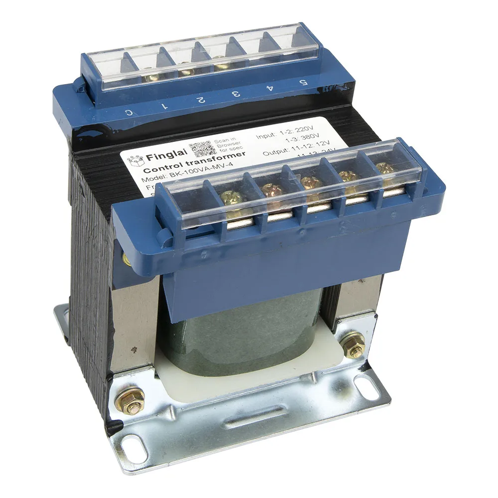 BK-100VA BK type 100W control power transformer 380V/220V input 220V 110V 36V 24V 12V 6.3V output