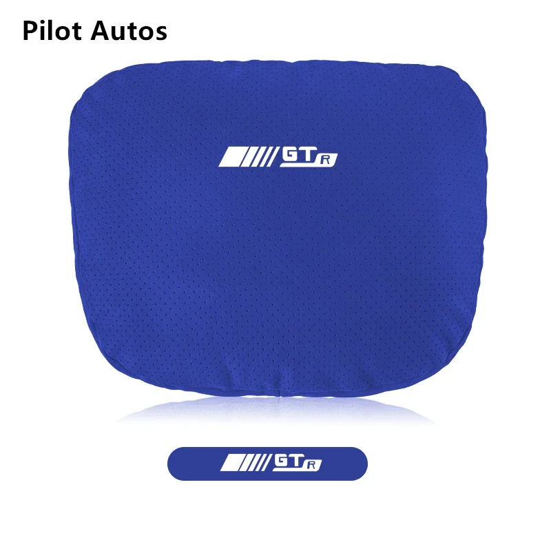 For AMG GT R Car Headrest Waist Pillow Neck Rest Seat Headrest Driver Lumbar Support Memory Cotton