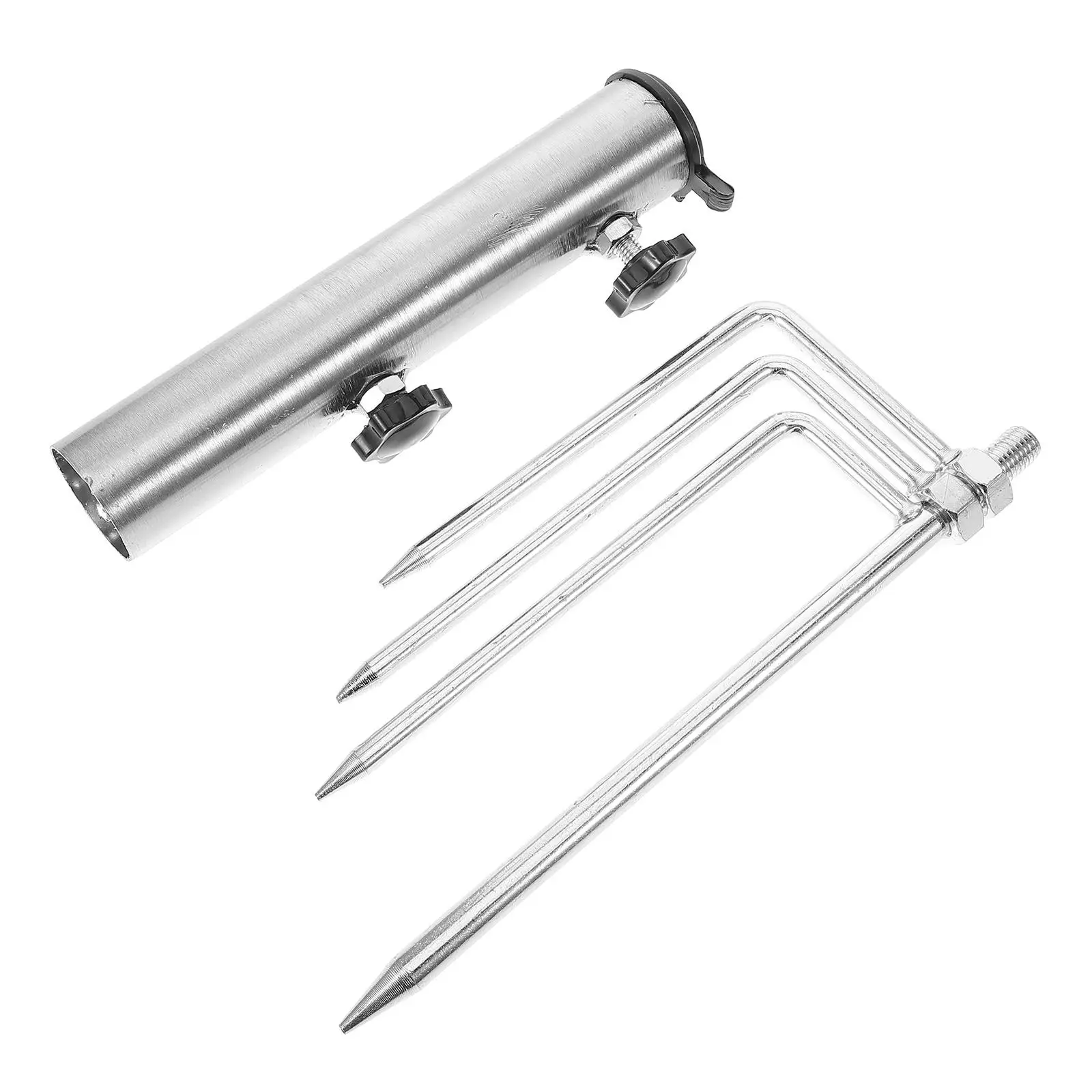 

Umbrella Seat Accessories Foldable Metal Stand for Grass Sand Beach Portable Outdoor Umbrella Base Stakes Holder