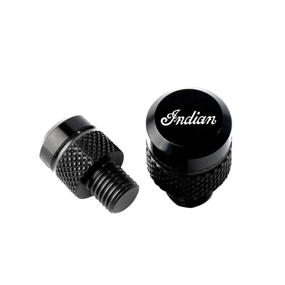 For Indian FTR 1200 S FTR1200 Carbon / Rally Chief VINTAGE Scout Motorcycle aluminum mirror hole plug screw bolt