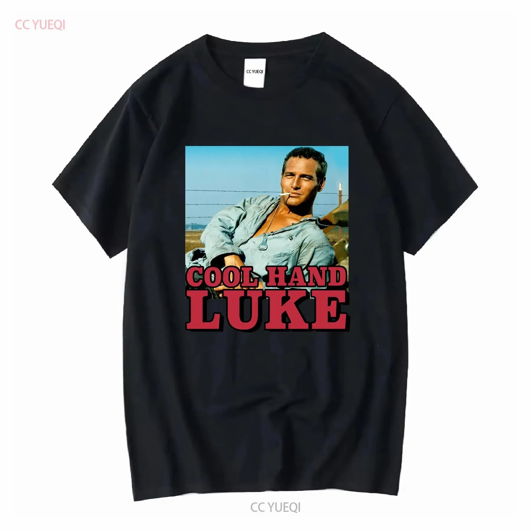 Cool Hand Luke Vintage Classic T Shirt long or short sleeves vintage Washed graphic Comfortable homme Soft Unisex Casual