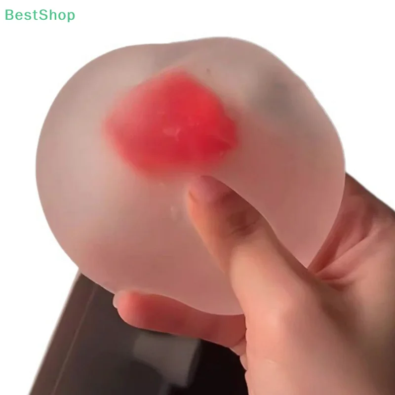 ★★★Strawberry Mochi Squeeze Toys  Rebound Stress Relief Toy For Relieve Stress and Vent Anger ﻿