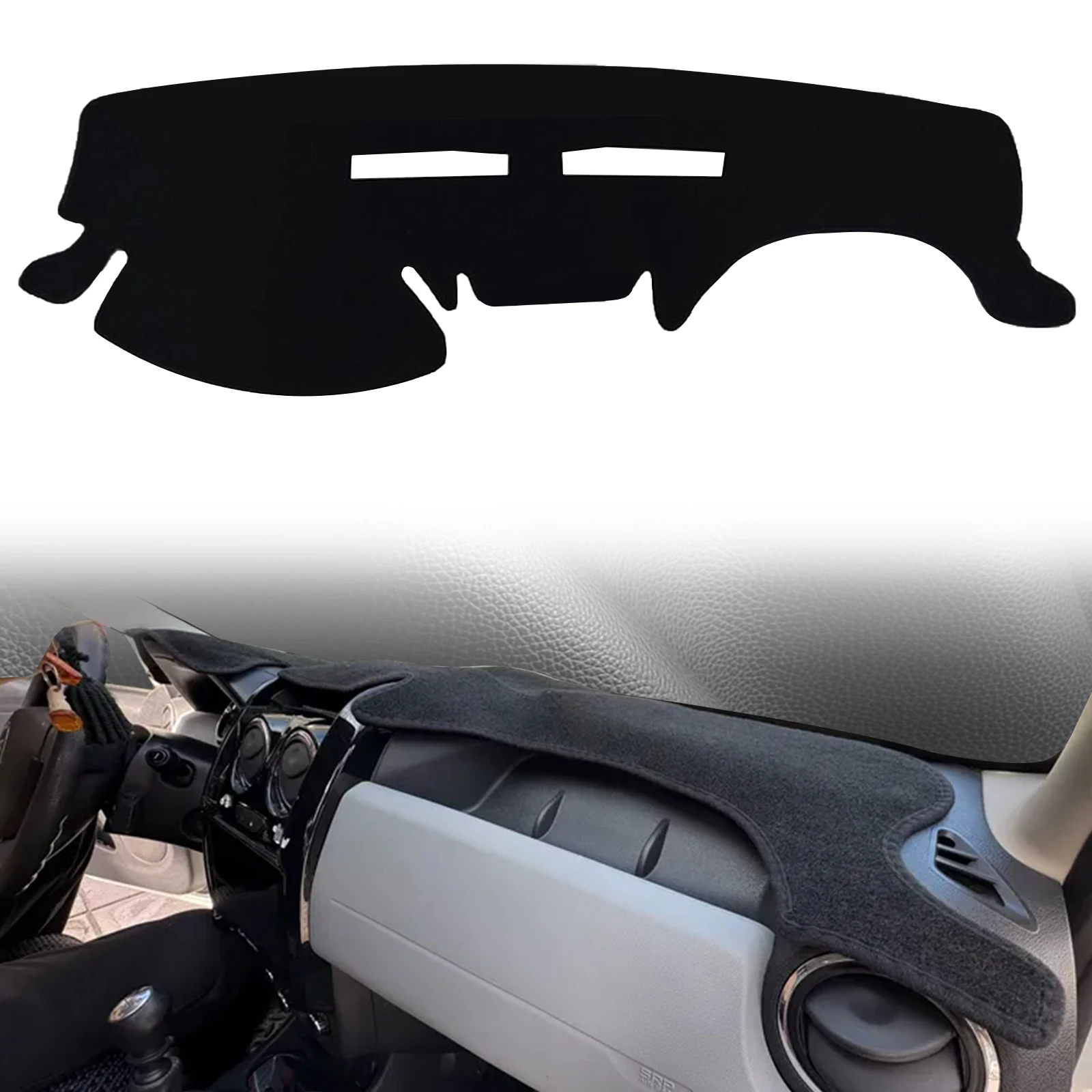 

for Renault Duster Dacia Duster 2017 2016-2014 Car Dashmat Dashboard Cover Pad DashMat Sunshade Protective Carpet Accessories