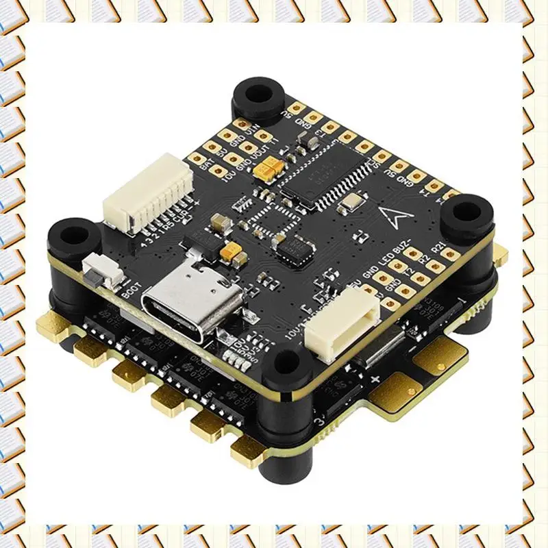 

A14M F405 60A Stack F405 Flight Controller 65A ESC, 3-6S, 30X30mm For Enhanced Drone Performance