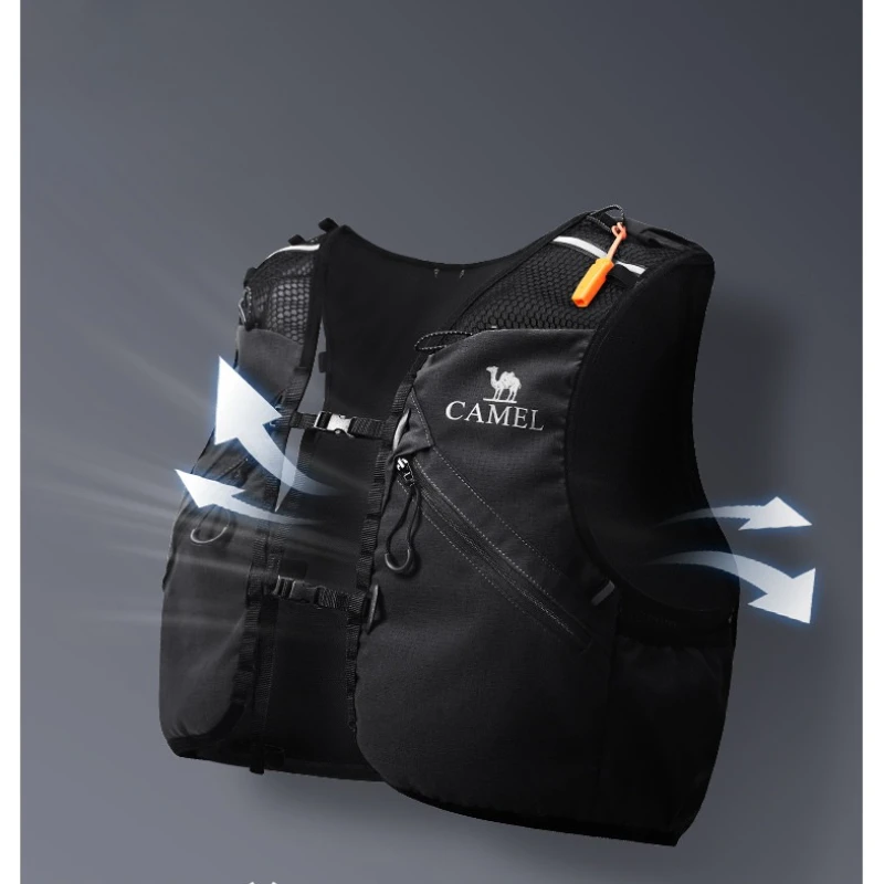 GOLDEN CAMEL Trail Running-ultra-light Backpack Running Hydration Vest Sports Double Shoulder Marathon Vest Bicycle Water Bags