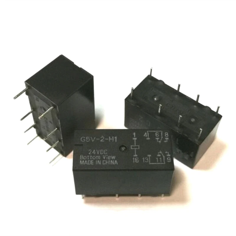 HOT NEW G5V-2-H1-24VDC G5V-2-H1 24VDC G5V2H1 24VDC DC24V 24V relay 8PIN