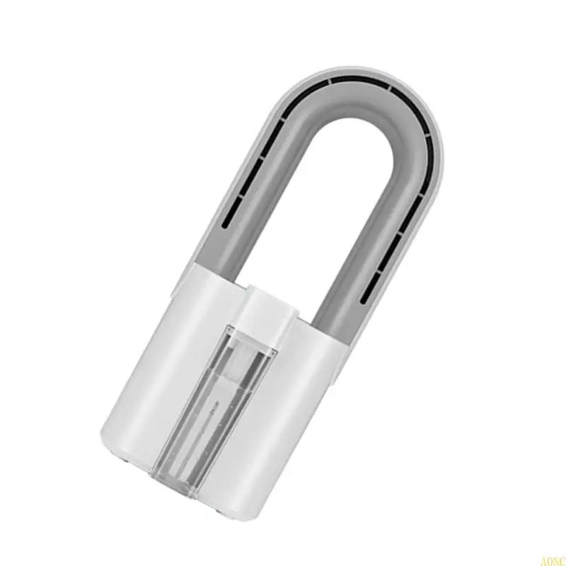 A0NC 데스크 팬 휴대용 블레이드리스 팬 작은 사무실 충전식 팬 3 조정 가능한 속도