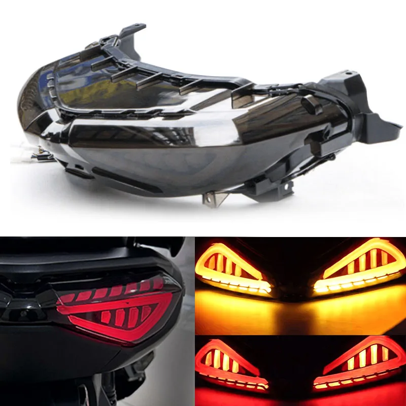 LED Motorcycle Tail Lamp Brake Stop Light for Yamaha NMAX155  2020-2023