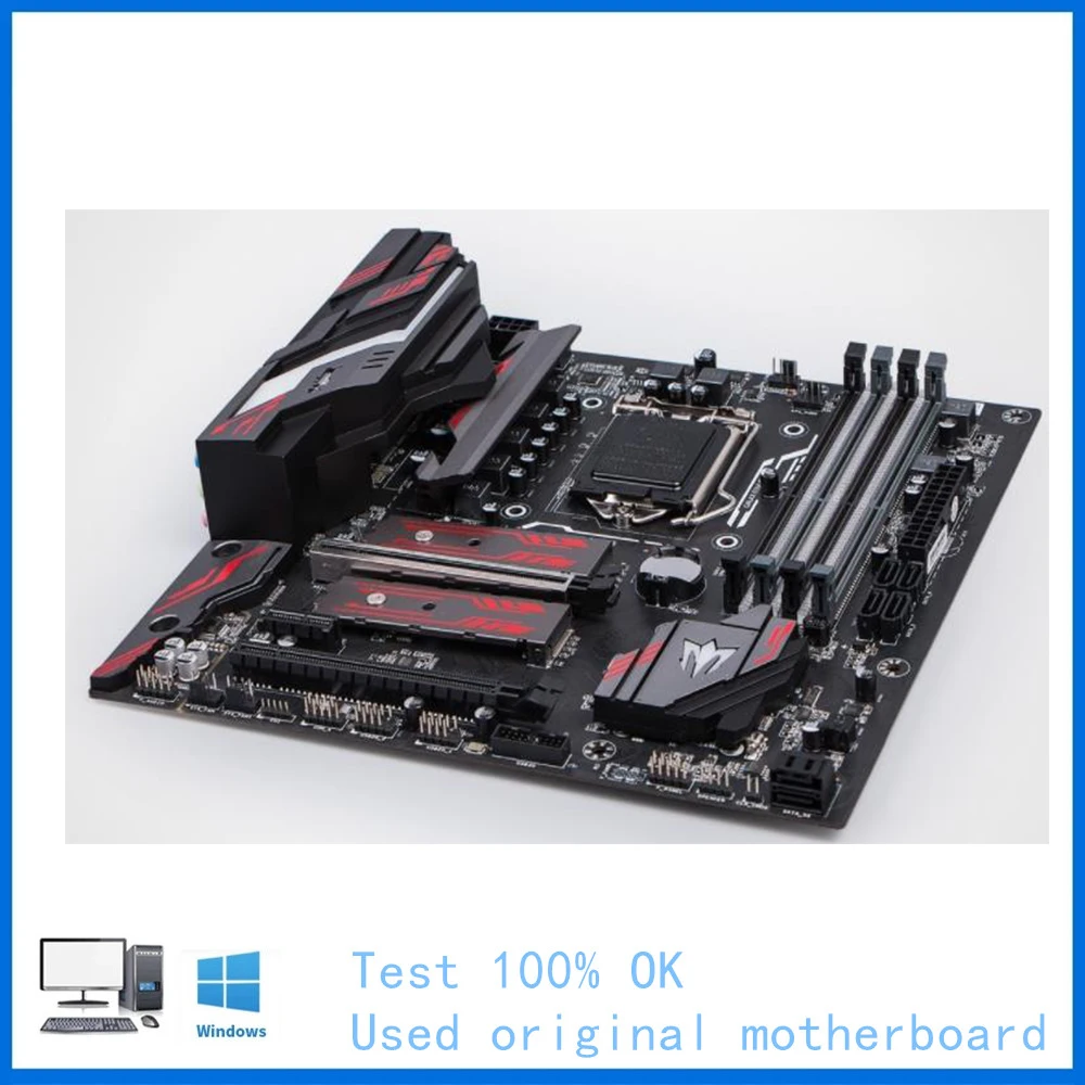 Imagem -05 - Usado para Intel B360 Lga 1151 Cpu para Galax B360 B360 Gamer Wifi Placa-mãe do Computador Soquete Lga1151 Ddr4 64g Desktop Mainboard