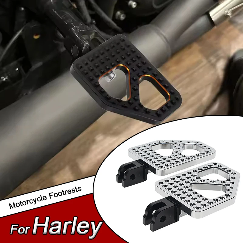 Front Foot Pedal Wide Footpeg For 2018-later Softail Sport Glide FLSB Low Rider FXLR Breakout FXBR FXBRS Street Bob FXBB RH1250S