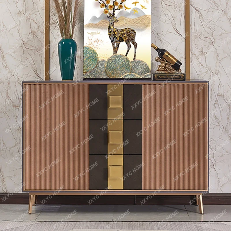 XX  modern lighting luxury simple entrance cabinet entry decoration shoe cabinet storage fashion