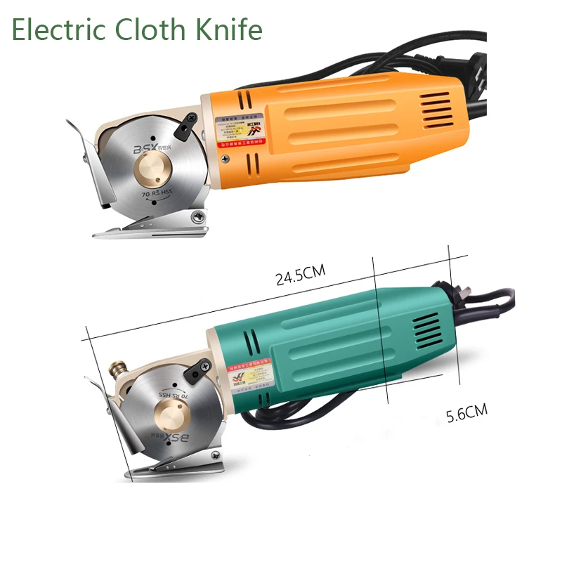 110V/220V Electric Cloth Knife Fabric Cutting Tools Leather Cloth Electric Cutter Machine Blade Power Tools Cutting Saws 170W