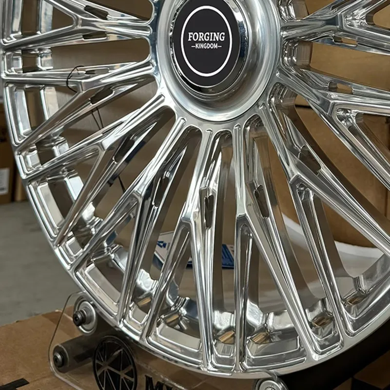 Personalized Luxury Custom Forged Wheels Brushed Gold Multi Spoke Alloy Rims For Mini For Mercedes Benz F20 G30 17-26 Inch