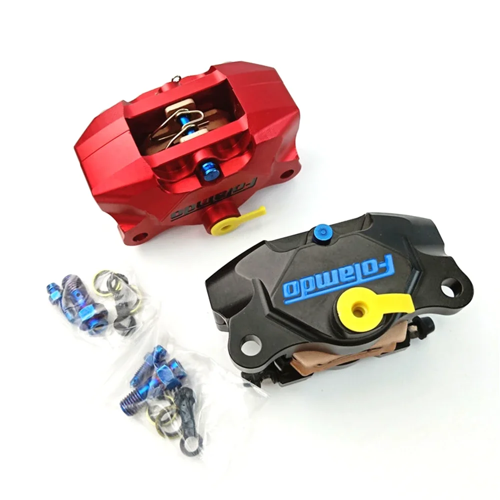 العالمي الجديد للدراجات النارية الفرامل الخلفية الفرجار P2x34mm 84 مللي متر جبل محوري لياماها كاواساكي دوكاتي هوندا سوزوكي تعديل #6