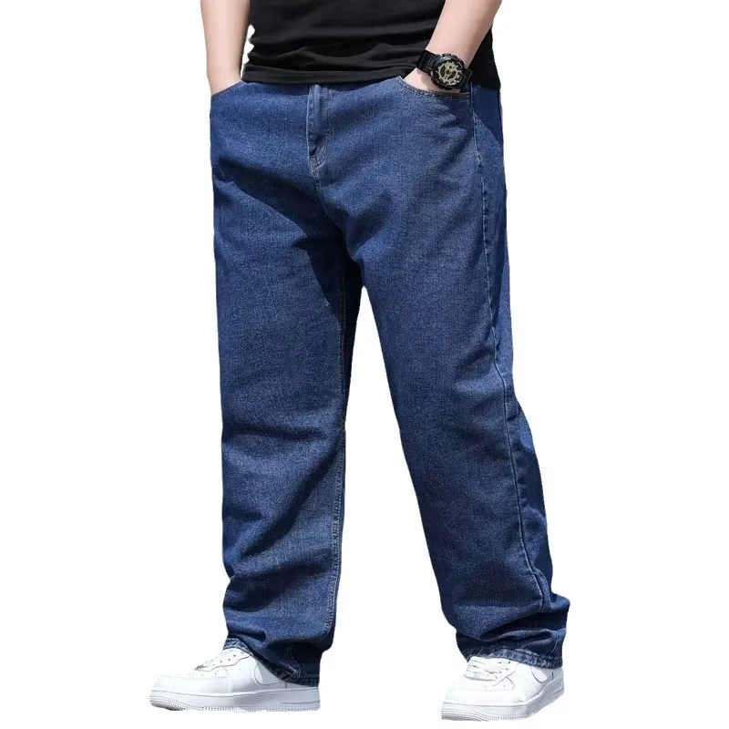Oversize Jeans for Man Male Jeans Pants Denim Pants Men's Jean Big Size Baggy Y2k Mens Cargo Black New Wide Leg Trousers