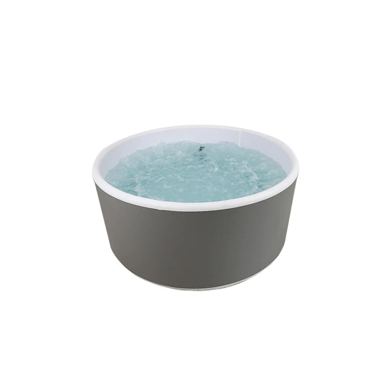 Inflatable brushed pool bath spa bucket folding surf heating massage