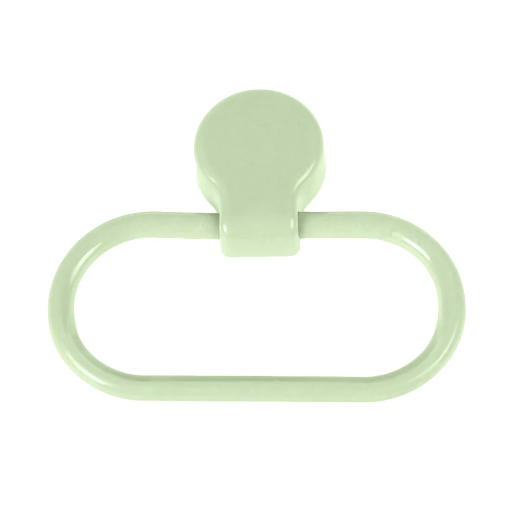 Towel Ring Clean Surface Holder Holders for Bathroom Soap Dispenser Green Rack Flat