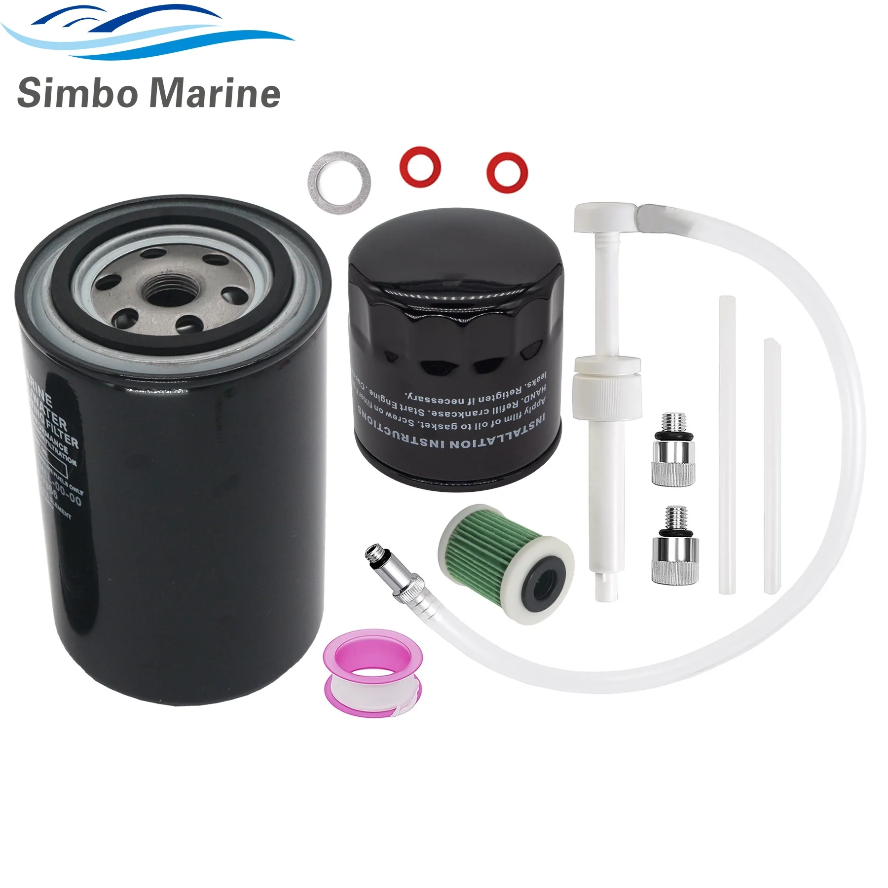 

Boat 8M0222224 100H Service Kit Fits for Yamaha 150 To 250 HP 4-Stroke Outboard Motor Premium Quality 69J-13440-01 6P3-24563-02