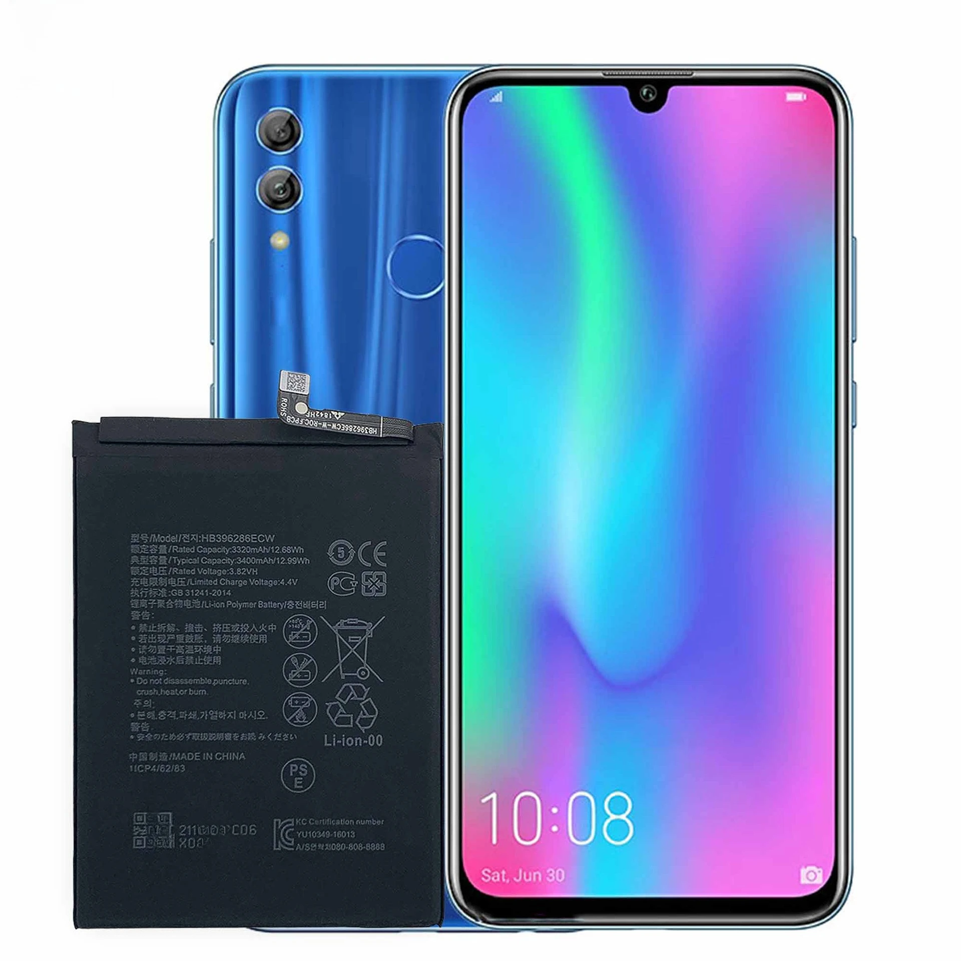 جديد HB396286ECW 3320mAh بطارية الهاتف المحمول لهواوي P20/Honor 10 Lite -2/P Smart 2020/Honor 10i + أدوات