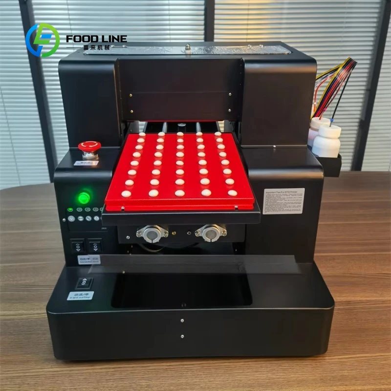 

Customized Multi-function Sugar Paper Cake Printer Food Grade Ink Food Cake Sugar Sheet Printing Machine Easy Maintenance