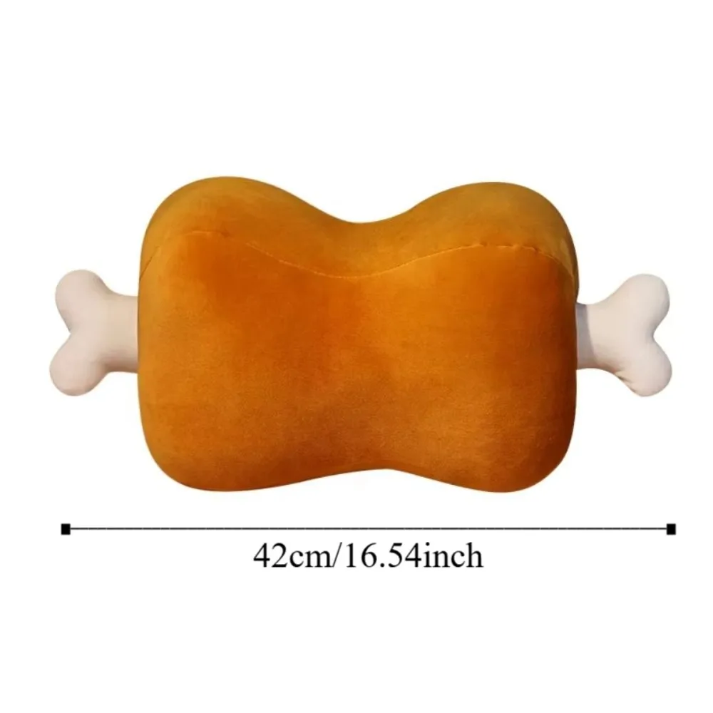 Oreiller en peluche d'os amovible, coussin d'os de chien de dessin animé Double face de haute qualité, oreiller créatif en peluche douce