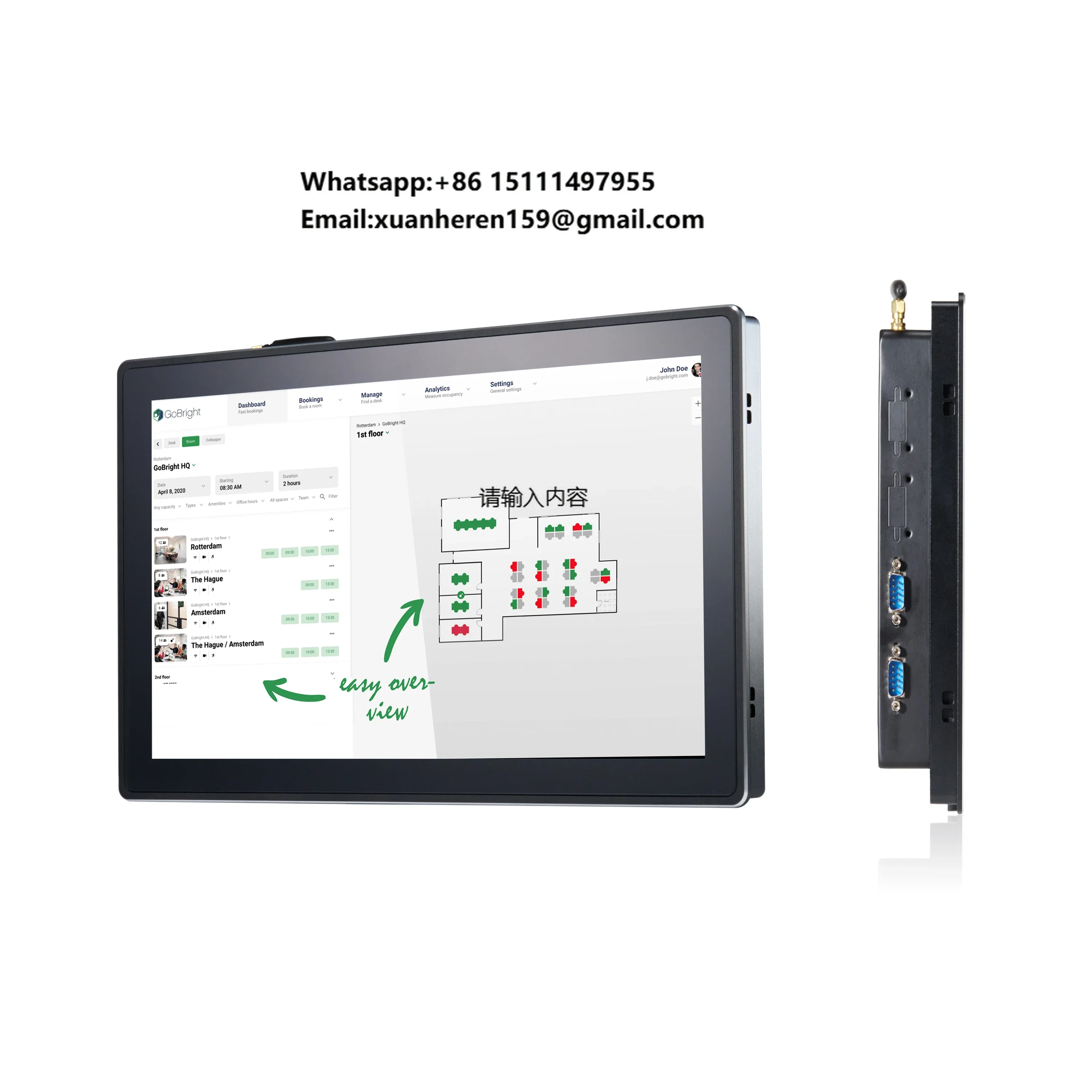 

Sugarcube Factory Direct Sales 11.6" I5 Marine Industrial Linux All-in-One Panel PC with Capacitive Touch Screen 8GB/128GB Stock