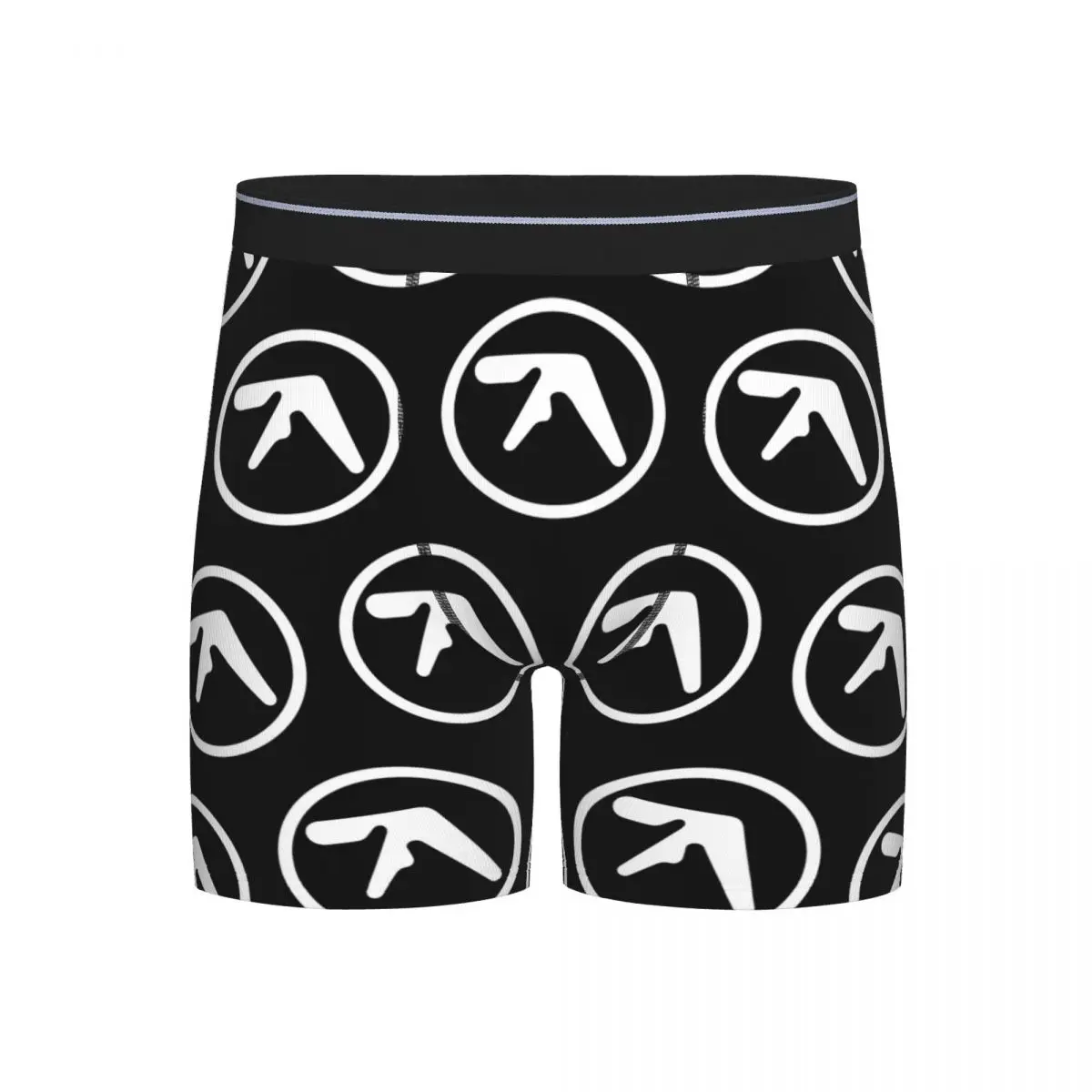 

Длинные трусы-боксеры, шорты Aphex Twin, креативные трусики с логотипом Y2K, мужское мягкое нижнее белье для мужчин, подарки бойфренду