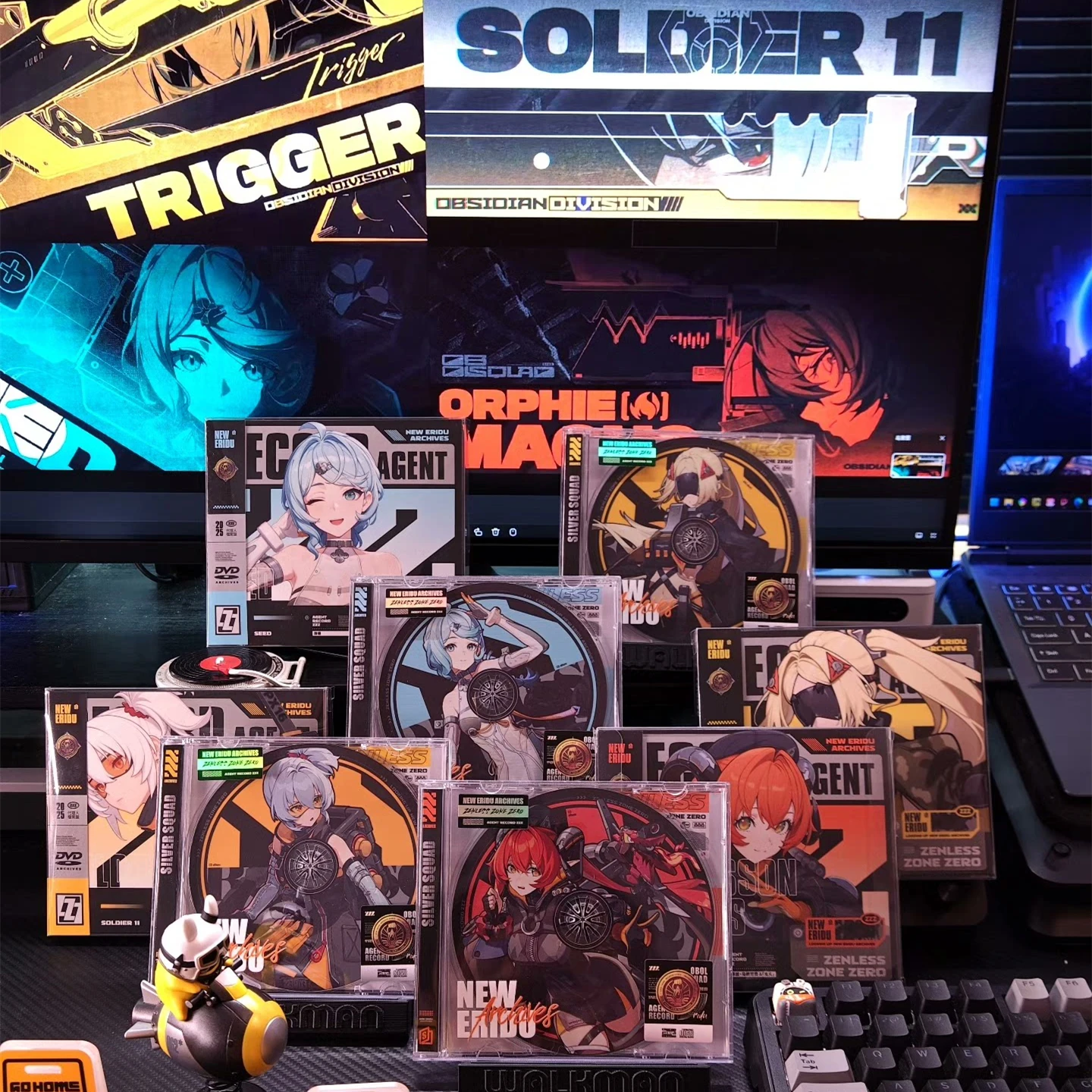 

Игра Zenless Zone Zero Obol Squad 11 Музыкальный CD Триггер OST Альбом Музыка Запись Семена Косплей История Изображение DVD Автомобильный Soundtracks Box