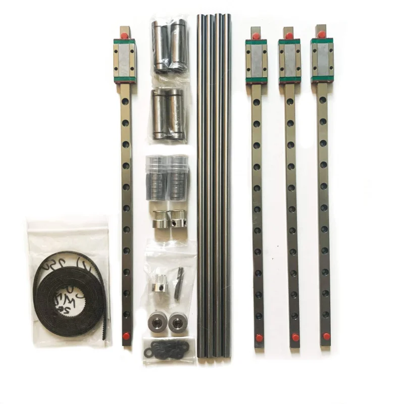 

For Voron 1.8 3D printer motion guide rail optical axis kit MGN9H gates synchronous belt