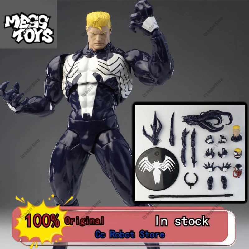 

[In Stock] Chaos Toys Deadly Neighbor Venom Anime Figure Black Spider-Man Spider-Man Figure Gift Toy